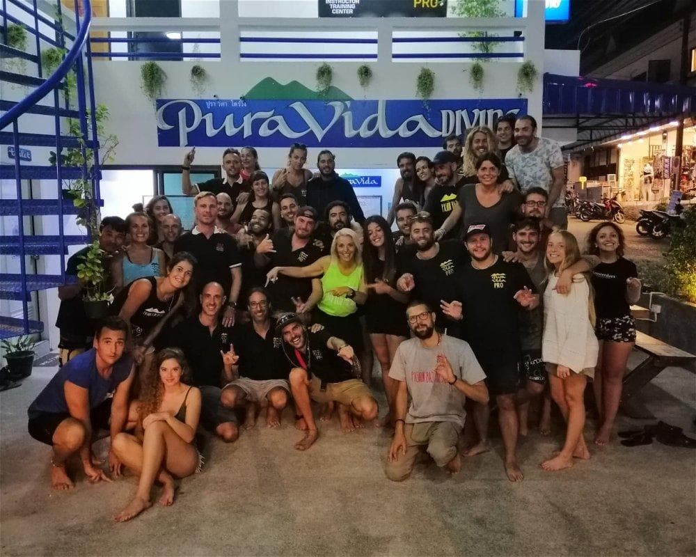 PURA VIDA KOH TAO dive school in Koh Tao